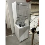 WHIRLPOOL THIN TWIN STACKING APARTMENT CLOTHES WASHER AND DRYER