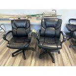 2-ROLLING OFFICE CHAIRS