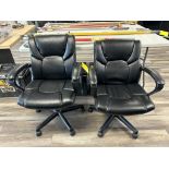 2-ROLLING OFFICE CHAIRS