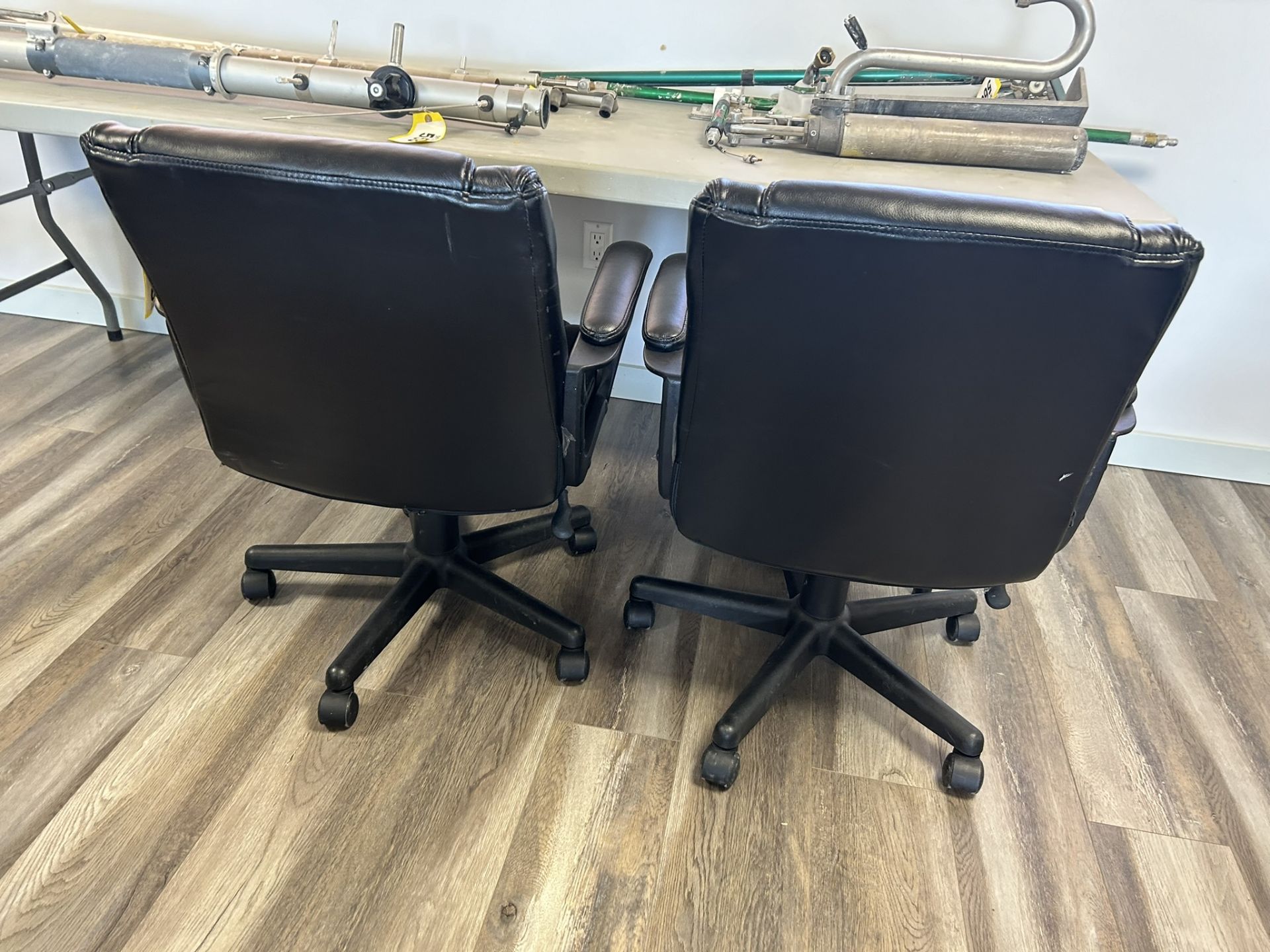 2-ROLLING OFFICE CHAIRS - Image 2 of 2