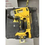 DEWALT DCN891 CORDLESS CONCRETE NAILER W/ BATTERY AND CHARGER