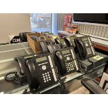 AVAYA PHONE SYSTEM W/ BOARDROOM SPEAKER PHONE, 12-HANDSETS, CONTROL RECEIVER BOX