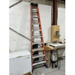 WERNER 10 FT FIBREGLASS STEP LADDER