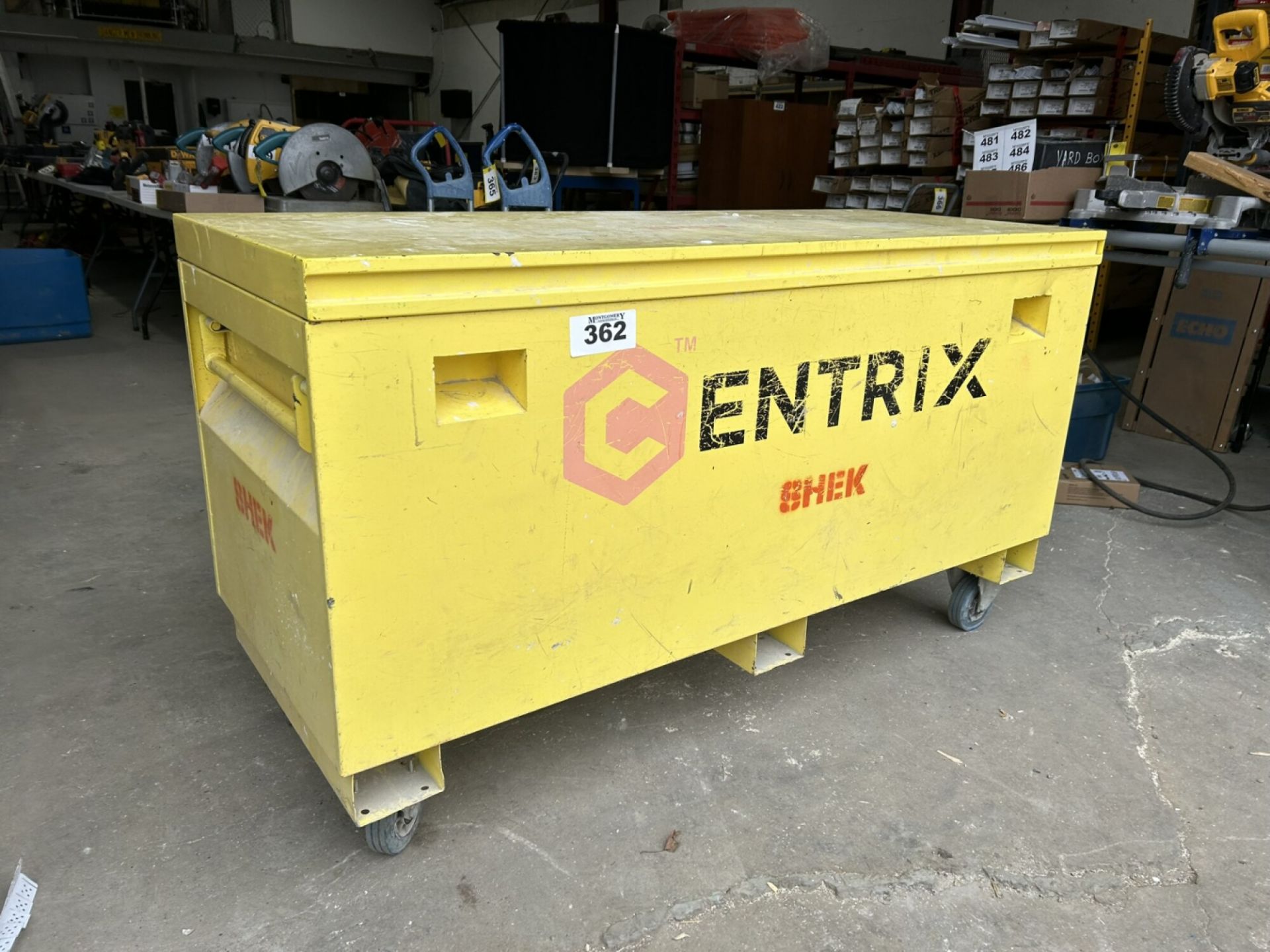 CENTRIX JOB SITE ROLLING TOOL BOX 50"X24"X24"H