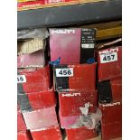 9-BOXES OF HILTI 6 X 1-5-8" PBH SD DRYWALL SCREWS (TIMES THE MONEY X9)