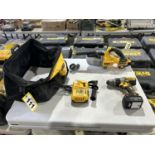 DEWALT CORDLESS HEPA HAND VACUUM AND DRILL W/ BATTERY AND CHARGER