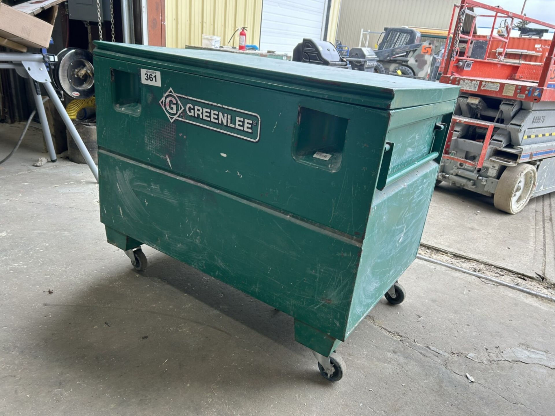 GREENLINE JOB SITE ROLLING TOOL BOX 48"X30"X30"H - Image 2 of 6