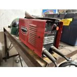 CENTURY INVERTER ARC 120 115V ARC WELDING POWER SOURCE W/ CABLES & HELMUT S/N Z121200557