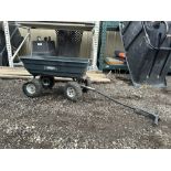 YARDWORKS POLY GARDENING DUMP WAGON