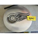 DETROIT RED WINGS 16" METAL SIGN W/ LED BACK LIGHTS