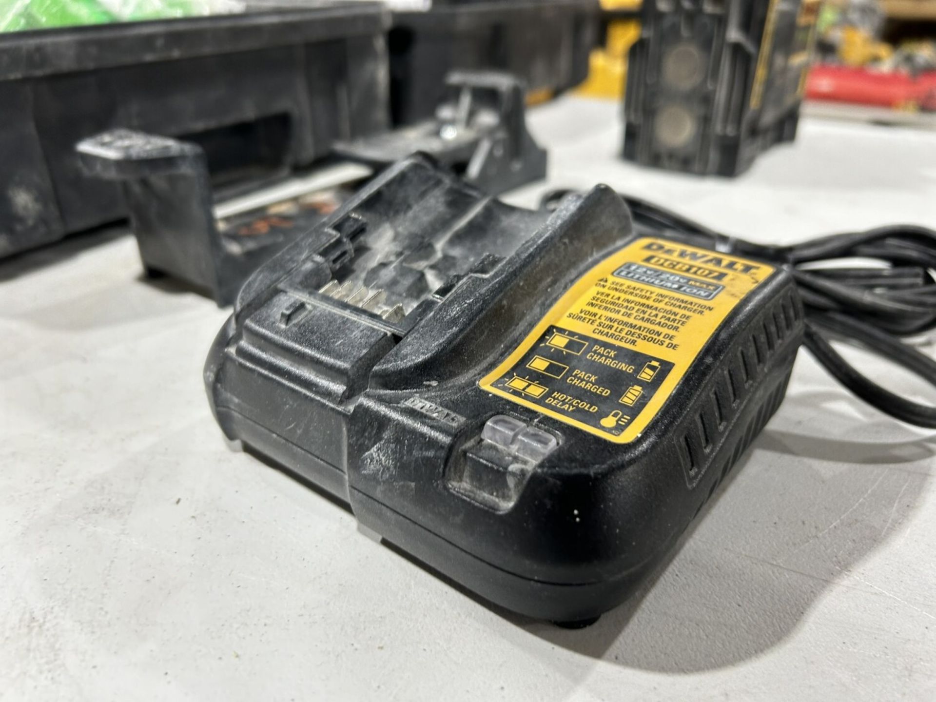 DEWALT CORDLESS LASER LEVEL W/ BATTERY & CHARGER - Image 7 of 11