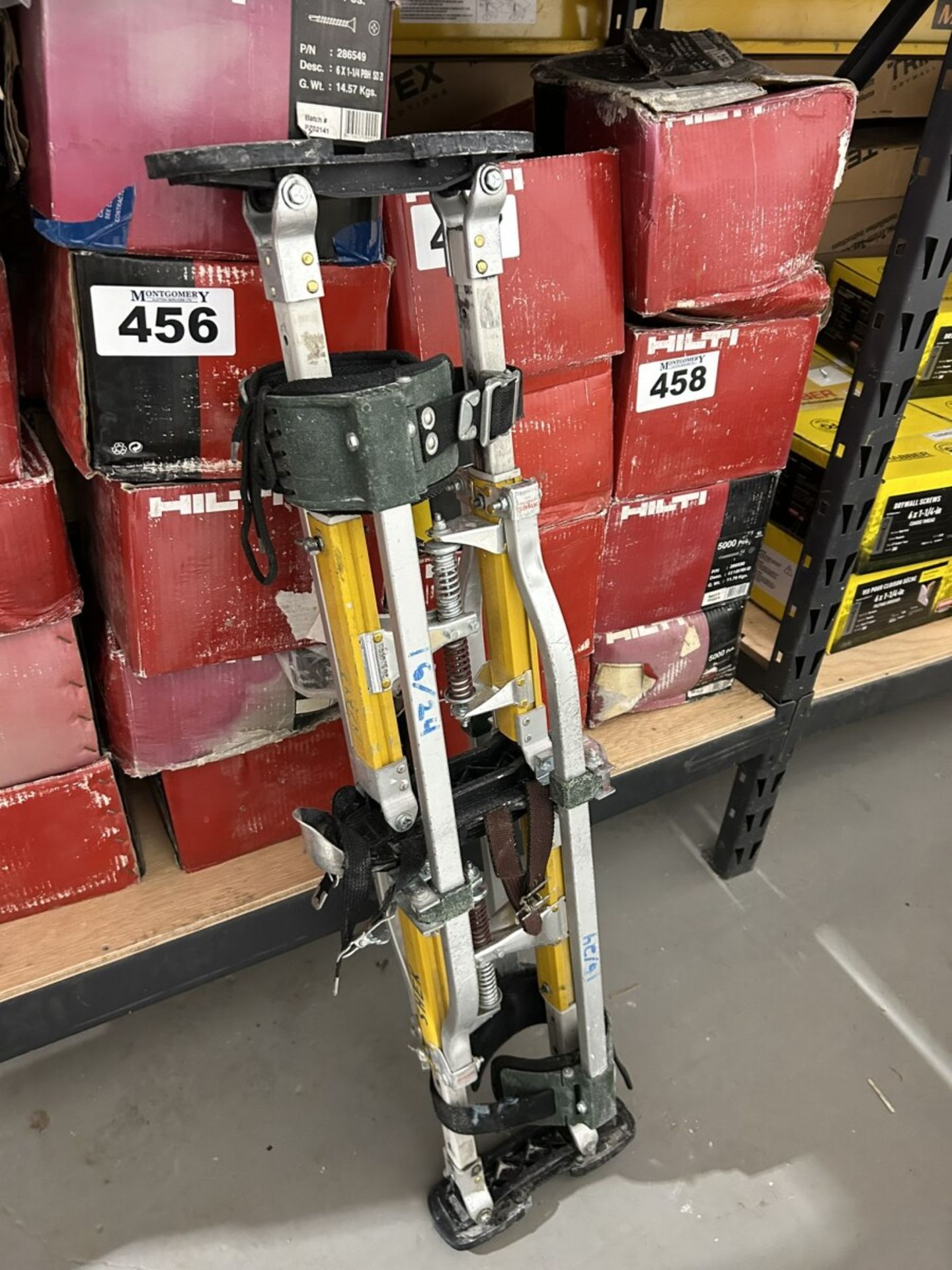 SURPRO ADJUSTABLE DRYWALLING STILTS