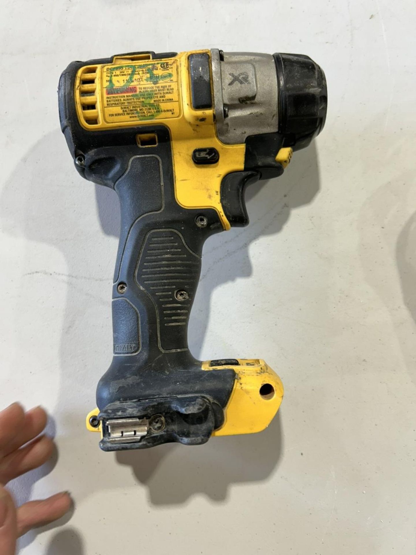 DEWALT CORDLESS IMPACT DRIVER W/ BATTERY AND CHARGER - Image 3 of 8