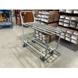 METAL 2-TEIR STOCKING CART