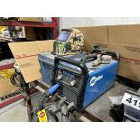 MILLER MILLERMATIC 215 CC/CV DIGITAL ARC & MIG WELDING POWER SOURCE 208/240V W/ CABLES & HELMET S/