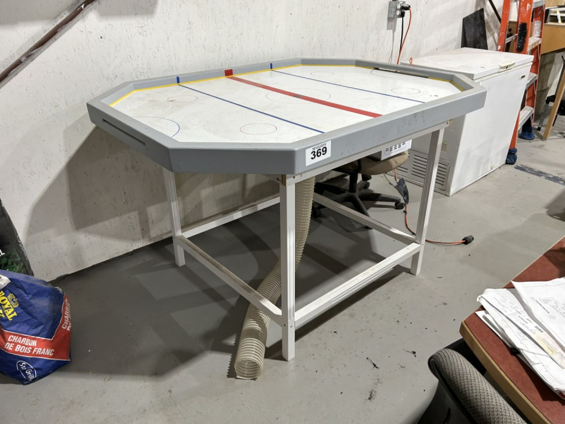 CUSTOM BUILT AIR HOCKEY TABLE 62"X46"