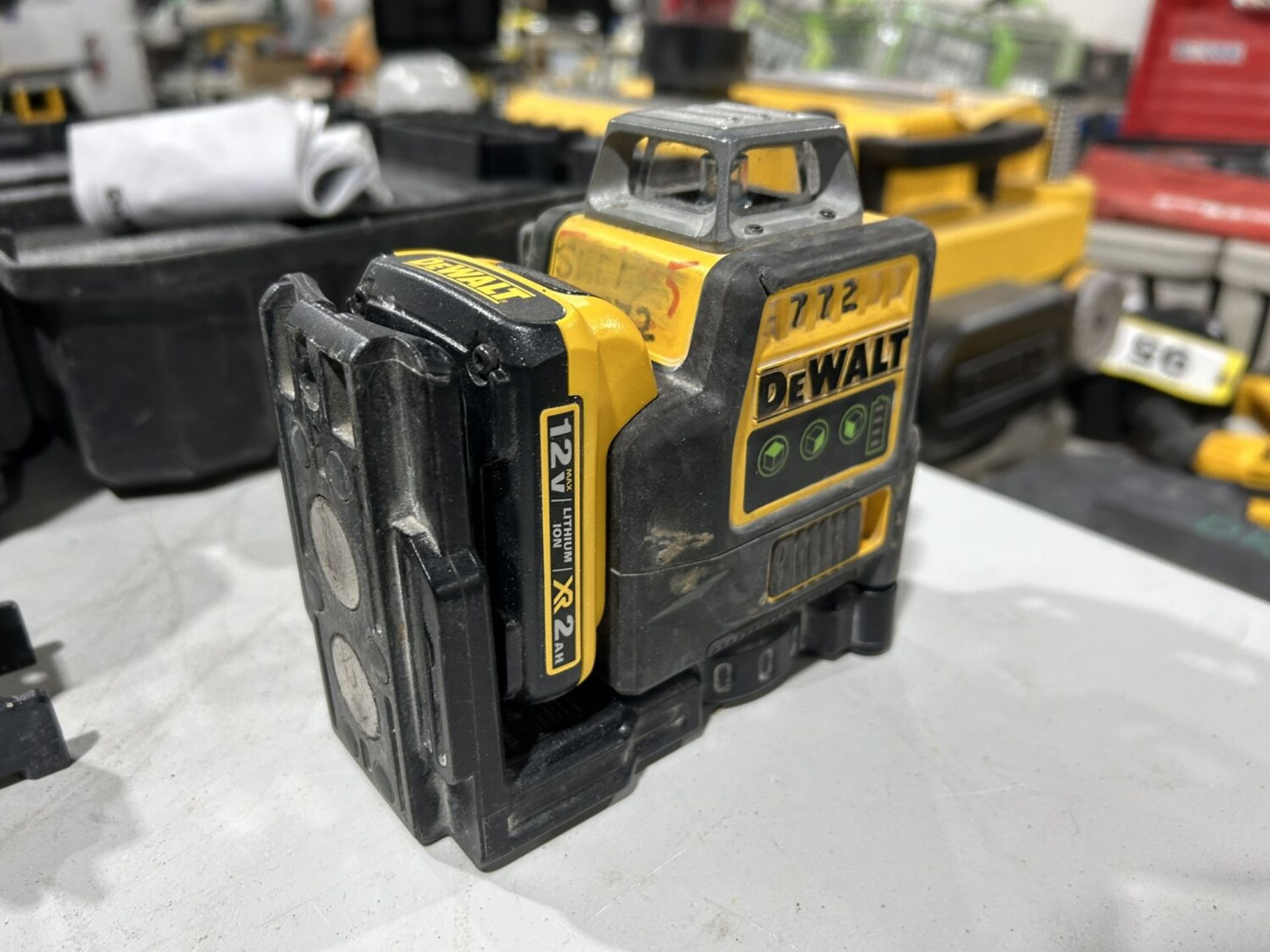 DEWALT CORDLESS LASER LEVEL W/ BATTERY & CHARGER - Image 6 of 11