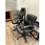 4-ROLLING OFFICE CHAIRS