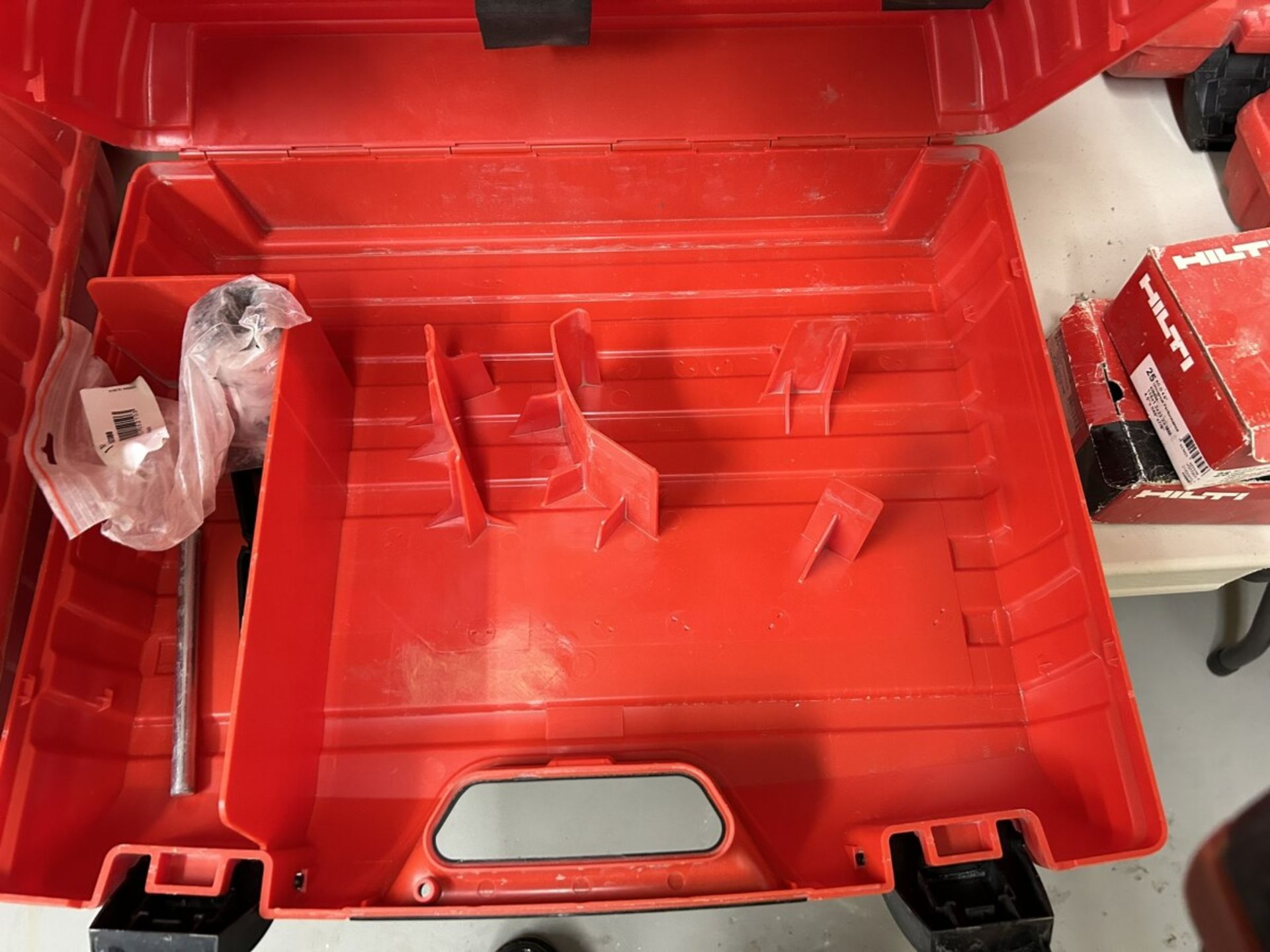 HILTI GX 3 GAS-ACTUATED FASTENING TOOL GAS NAILER WITH SINGLE POWER SOURCE FOR DRYWALL TRACK, - Image 6 of 7