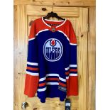 OILERS 2XL JERSEY