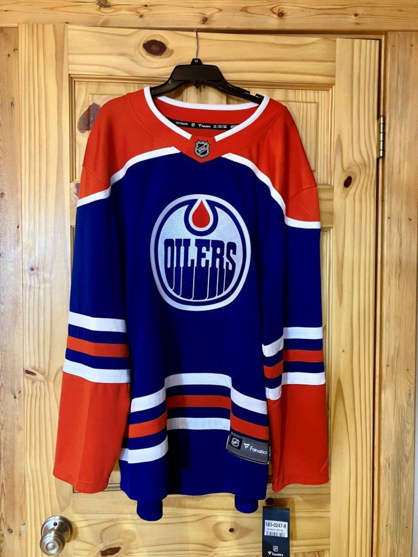OILERS 2XL JERSEY