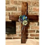 HANDCRAFTED WOODEN CROSS