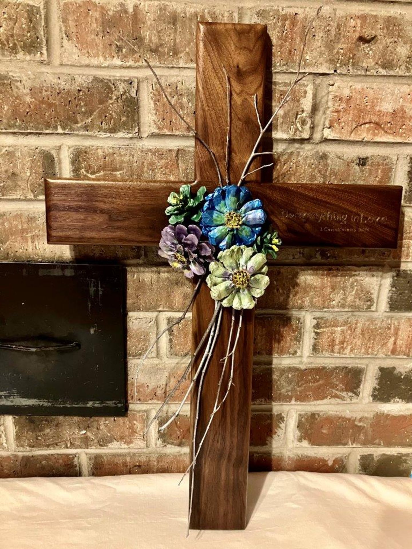 HANDCRAFTED WOODEN CROSS