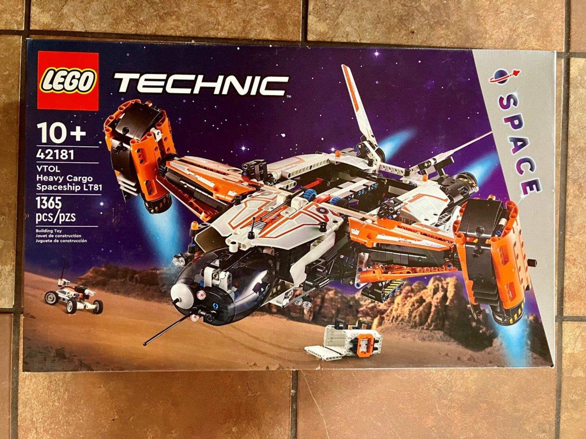 LEGO TECHNIC VTOL HEAVY CARGO SPACESHIP LT81 (42181)