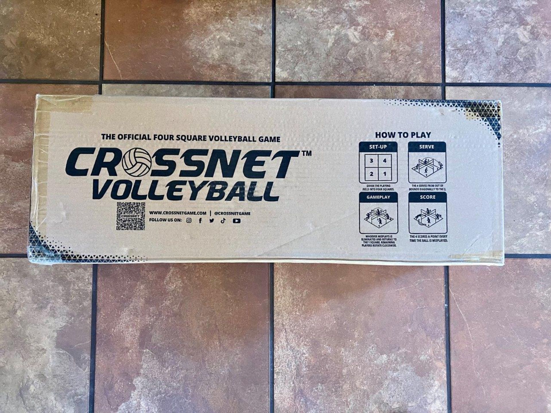 CROSSNET VOLLEYBALL OUTDOOR GAME