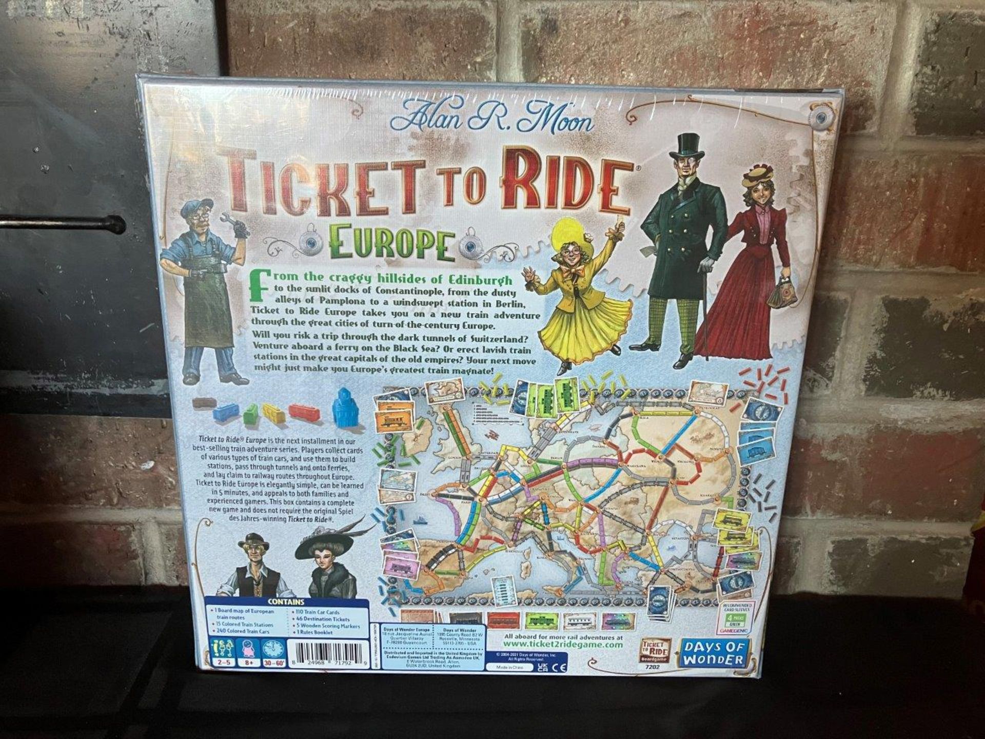 BOARD GAME: TICKET TO RIDE EUROPE - Image 2 of 2