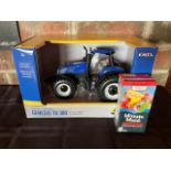 TOMY NEW HOLLAND GENESIS T8.380 DIE- CAST REPLICA TOY TRACTOR