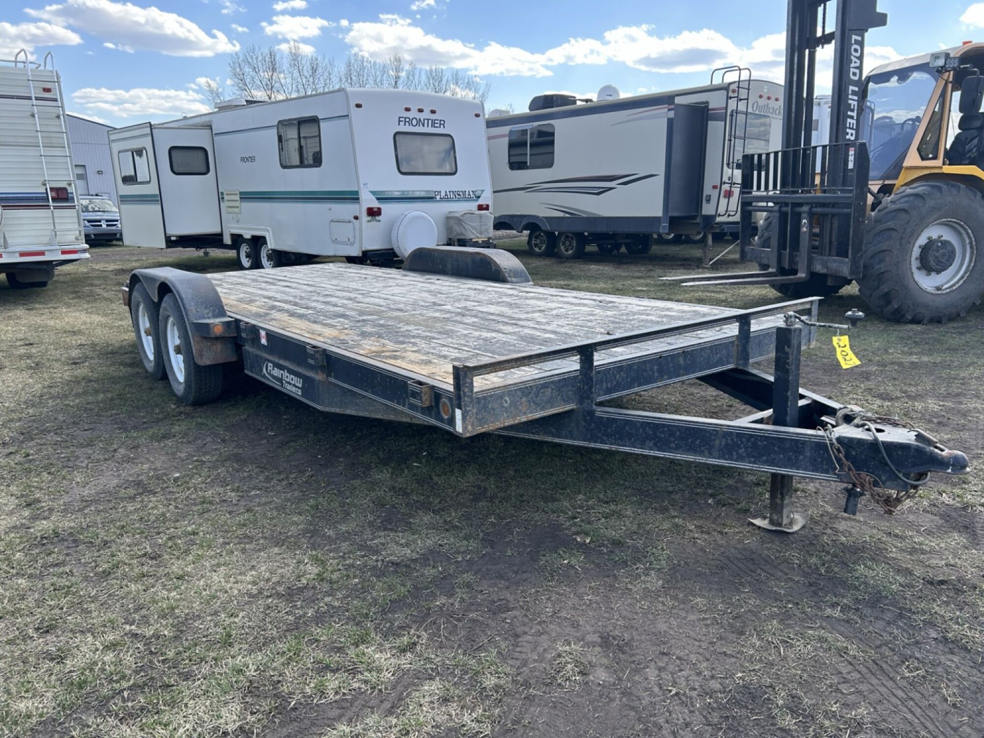 2017 18' CAR HAULER - LIGHTS, BRAKES WORK, NEW TIRES FROM OK TIRE S/N: 2RGBE1824H1000481 - Image 2 of 6