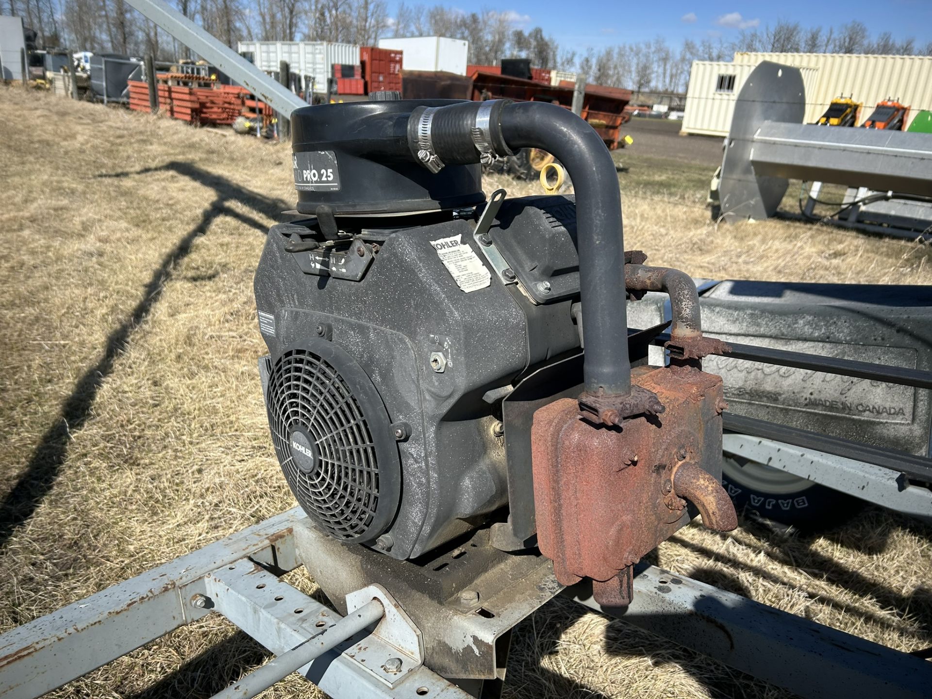 SAKUNDIAK HD8-1600 GRAIN AUGER W/KOHLER 25HP ENGINE, ELECTRIC START S/N: 66021 - Image 11 of 12