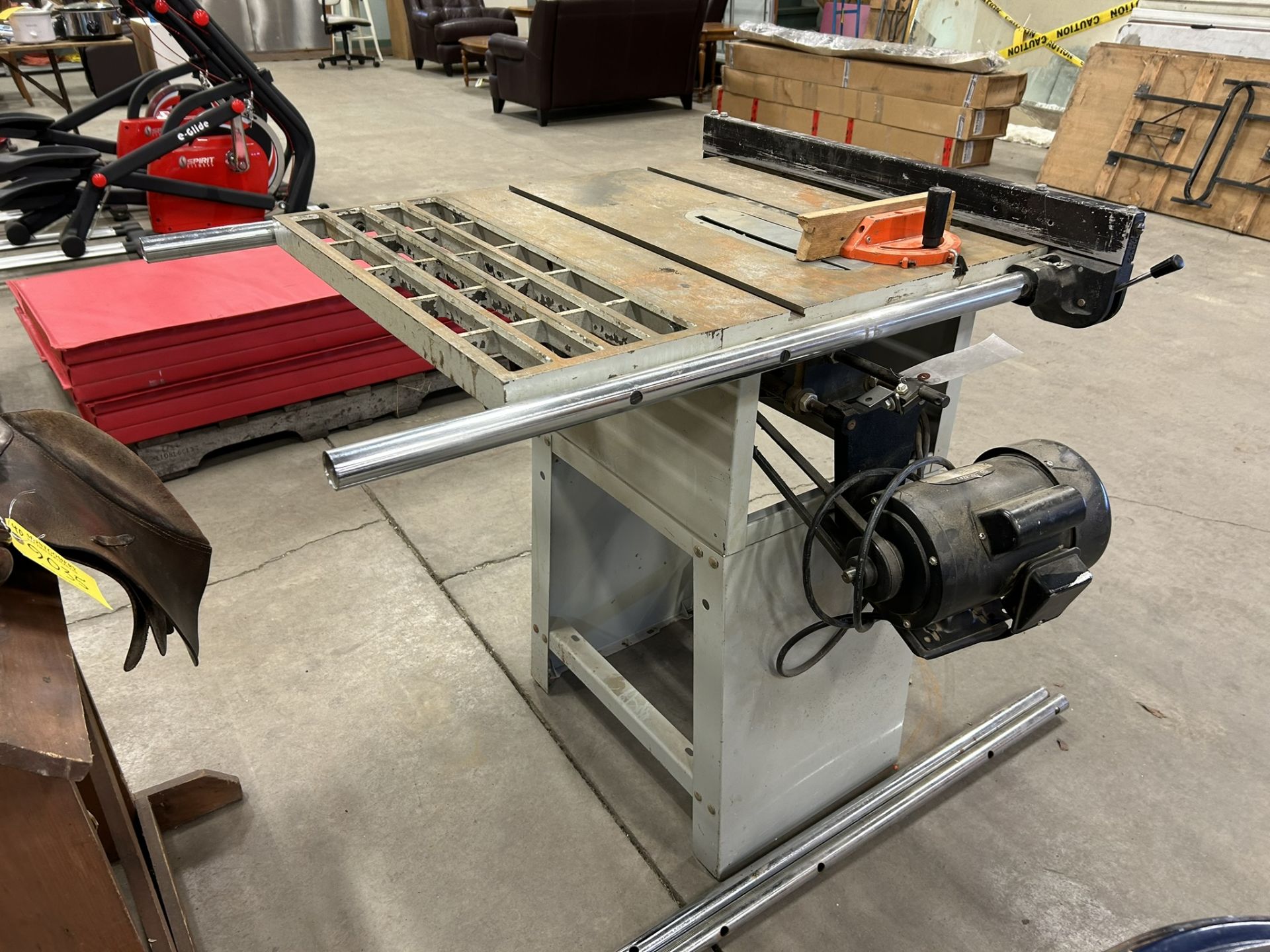 REXON 10" TABLE SAW W/EXTENSIONS - Image 5 of 6