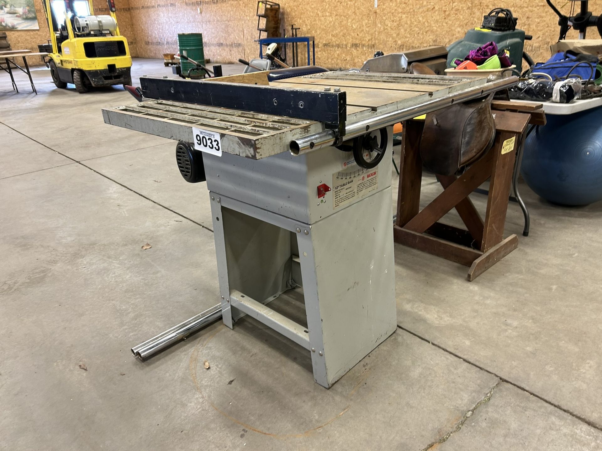 REXON 10" TABLE SAW W/EXTENSIONS