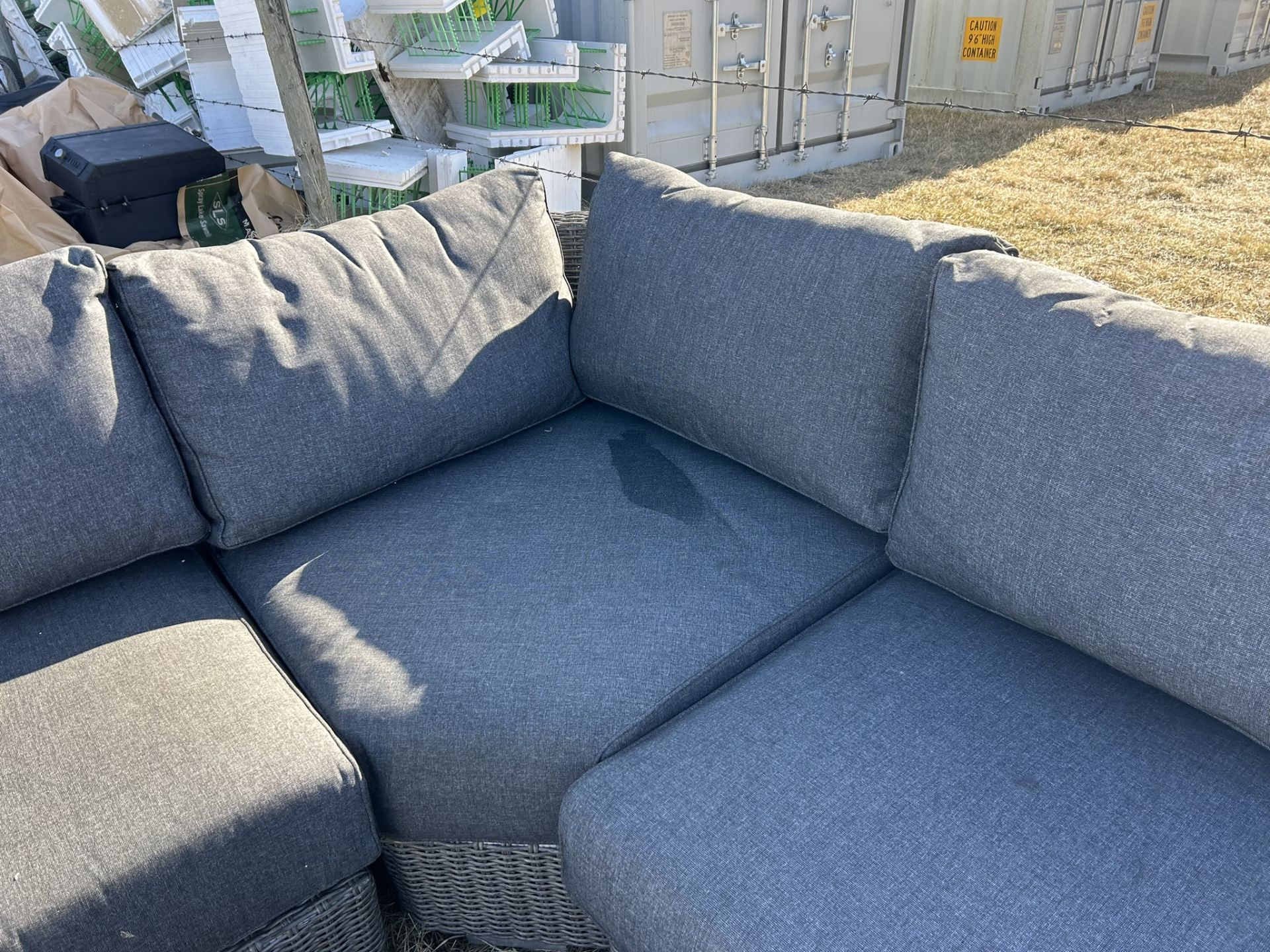 WICKER SECTIONAL PATIO SET - Bild 7 aus 9