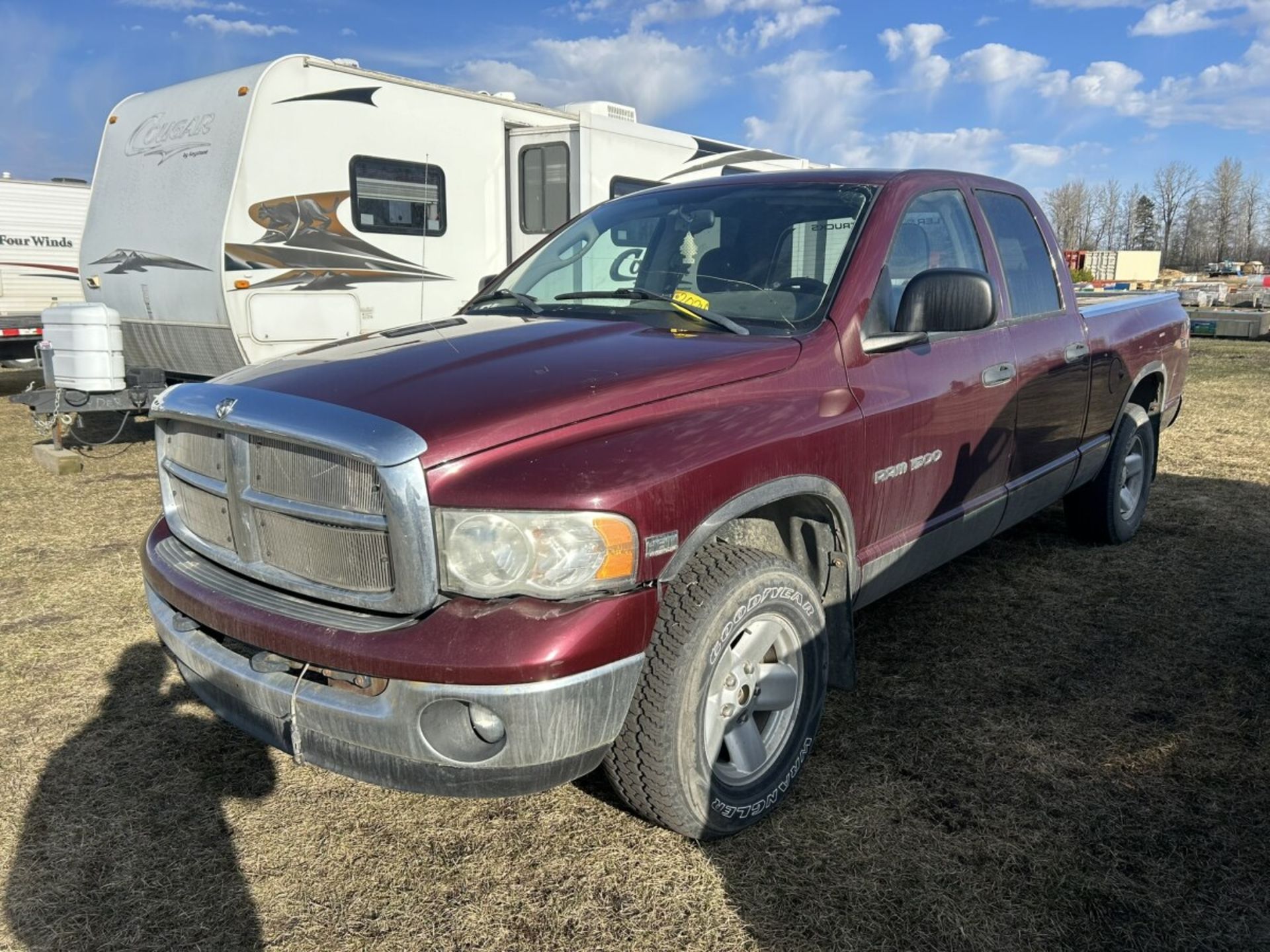 2003 DODGE 1500 CREWCAB 4x4, 5.7 HEMI V8 GAS, AUTO, A/C, TILT, CRUISE, AM/FM/CD, PW, PL, POWER CLOTH - Image 2 of 13