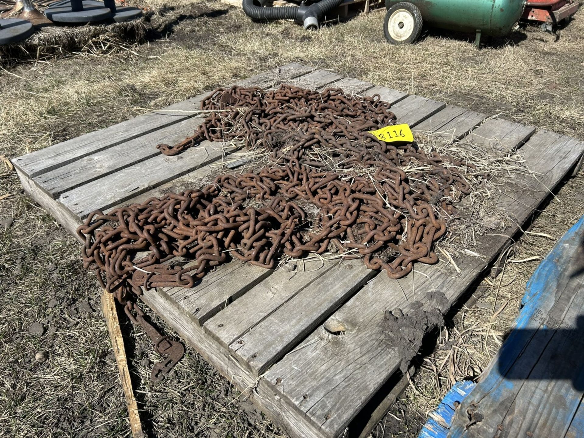 PAIR OF TRACTOR TIRE CHAINS