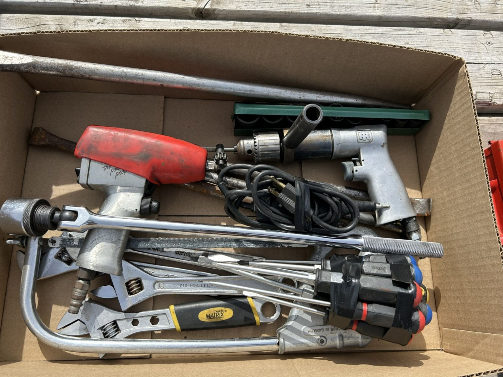 AIR TOOLS, IMPACT SOCKETS, MISC. TOOLS