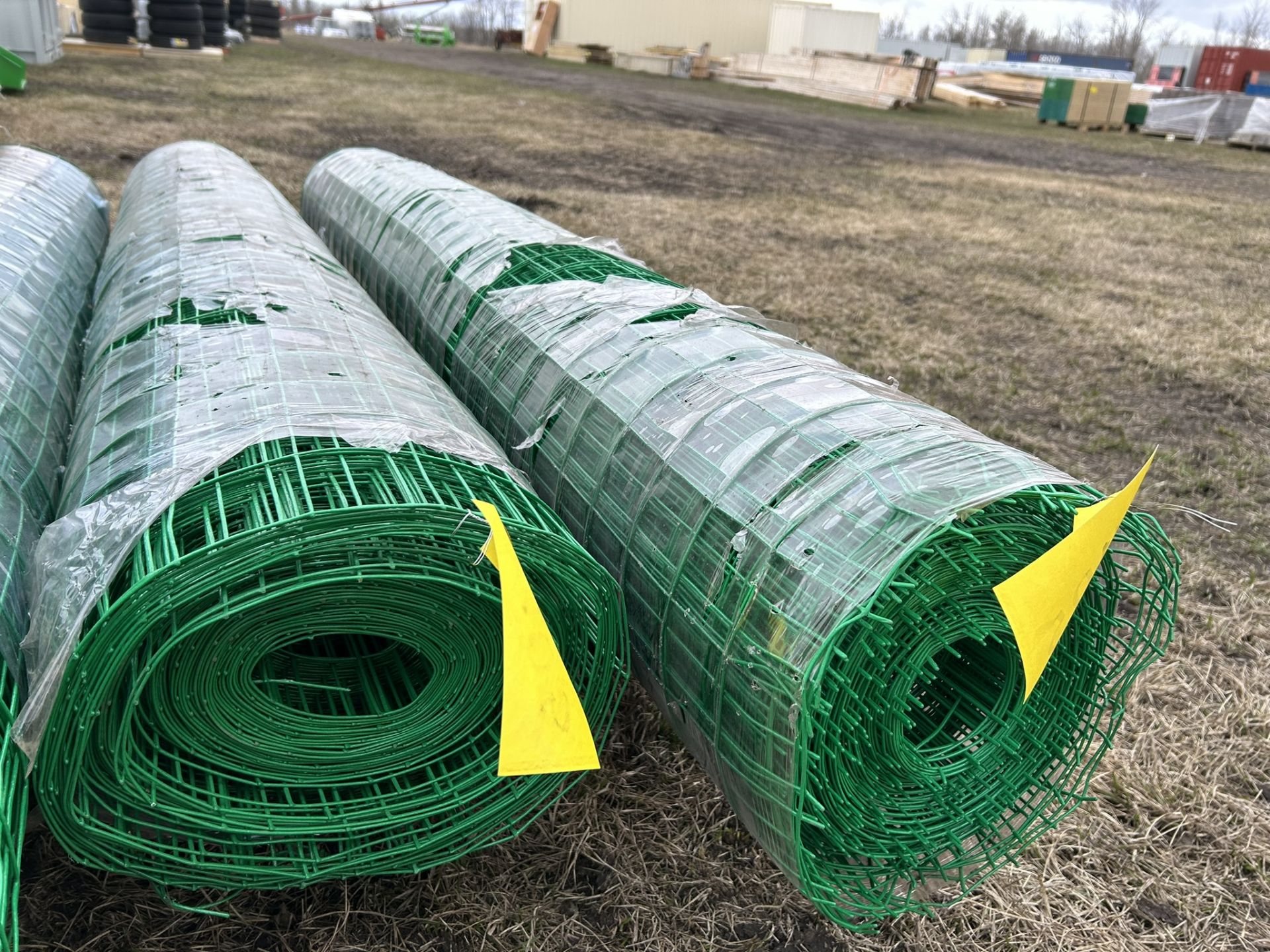 2-ROLLS OF 72" COATED WIRE MESH FENCING - Image 2 of 2