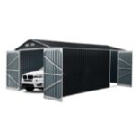 TMG-MS1020A METAL SHED GARAGE 10' X 20'