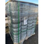 ROLL OF HOT DIPPED GAV. KNOTTED WIRE MESH FENCE (TIMES THE MONEY X12)