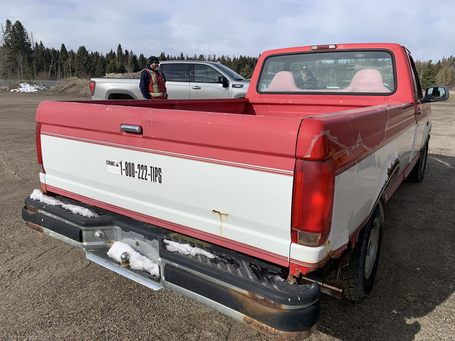 **OFFSITE** 1996 FORD F150 PICKUP TRUCK S/N 2FTEF15N9TCA44980, REG.CAB. LONG BOX, A/T UNKNOWN - Image 5 of 6