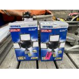 PAIR OF BRINKS 450 W HALOGEN LIGHTS