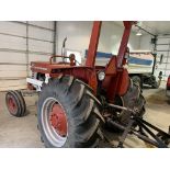 **OFFSITE** MF 165 AGRICULTURAL TRACTOR W/ ALLIED FEL, 3PT, 540 PTO, 16.9X26 RUBBER, RECENT CLUTCH &