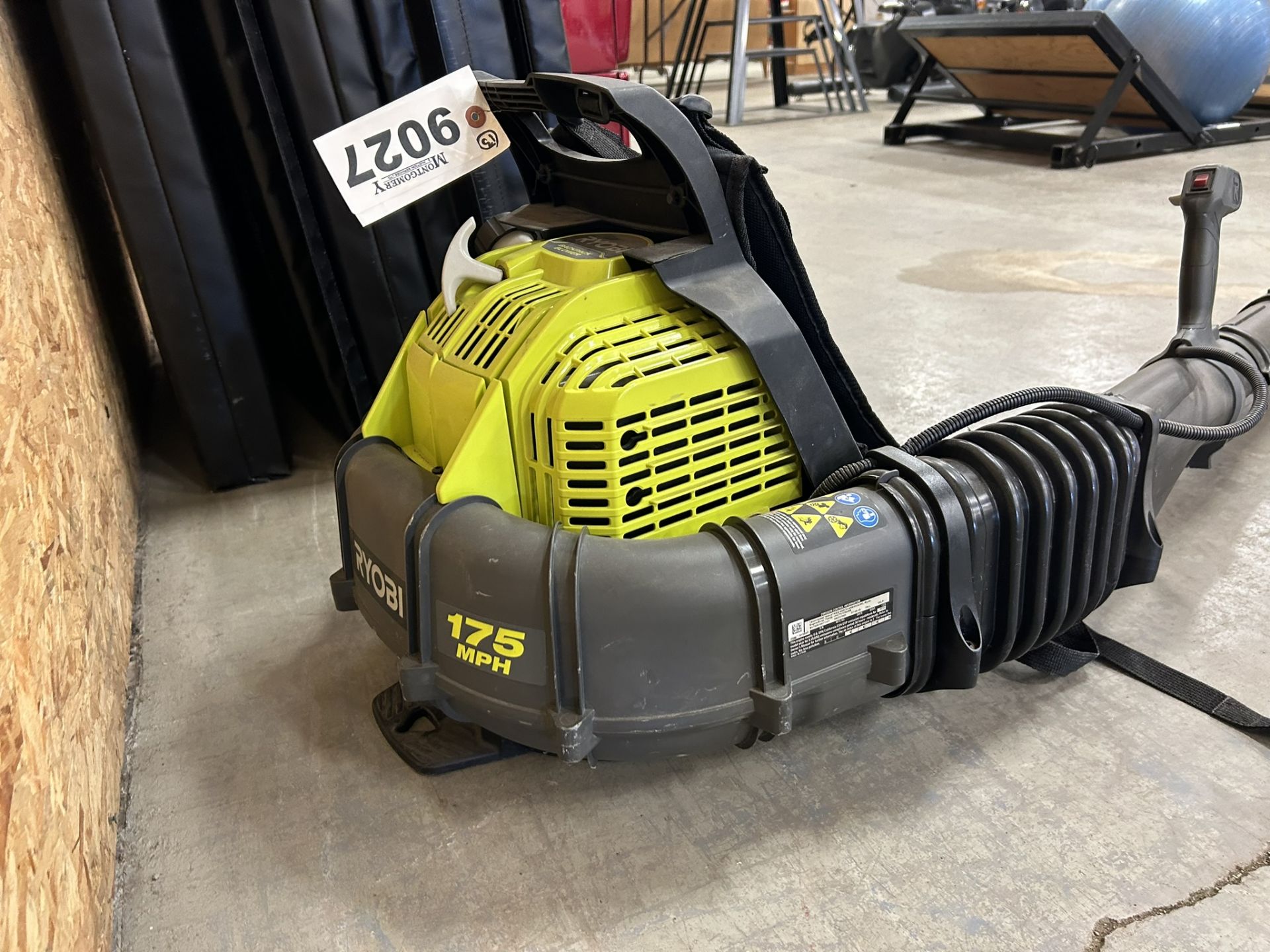 RYOBI 760 CFM GAS POWERED BACKPACK BLOWER - Image 6 of 6