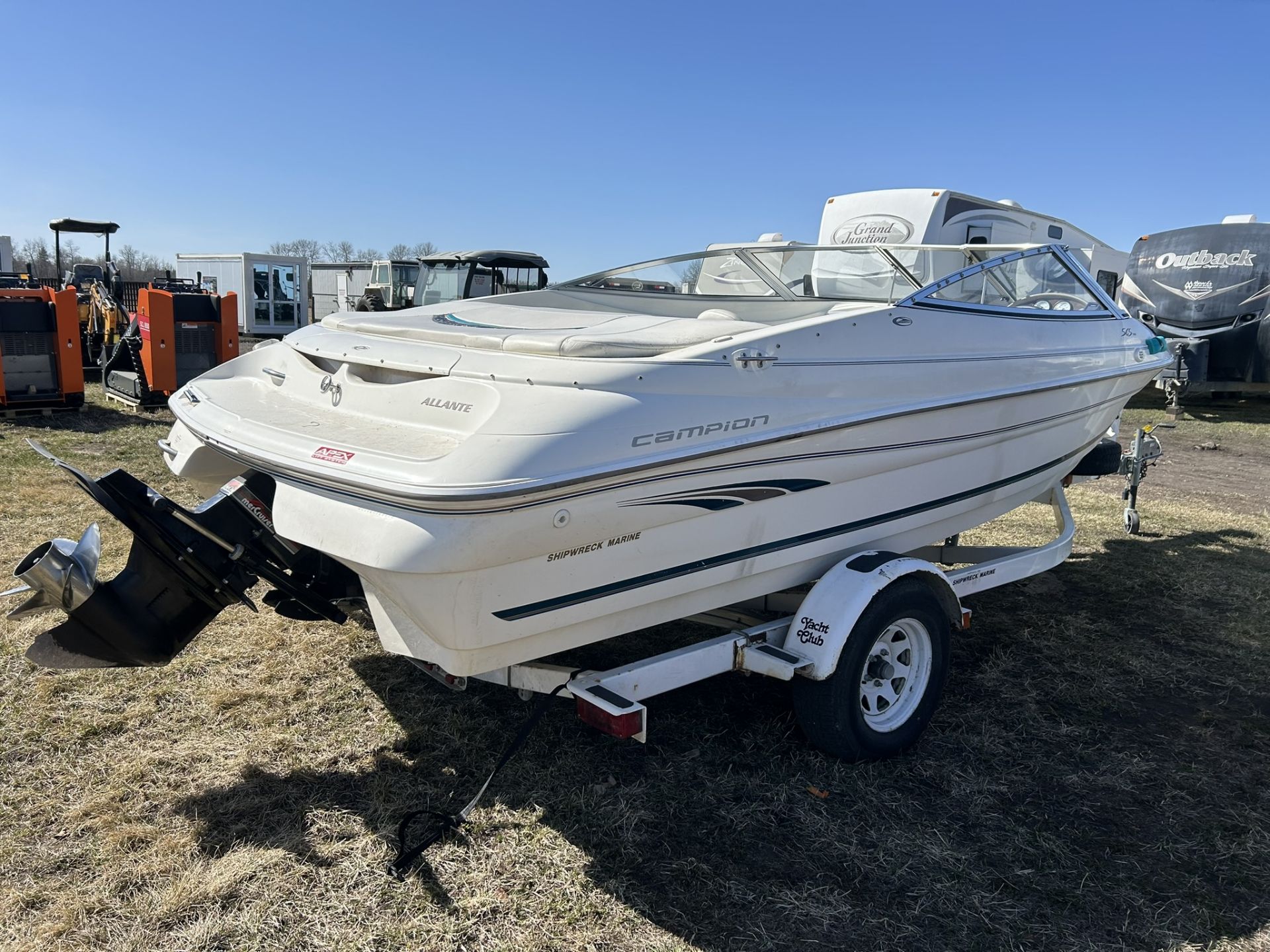 1998 CAMPION ALLANTE INBOARD MOTOR BOAT, W/ MERCRUSIER ALPHA ONE 5.7 LITRE ENG. S/N ZB1S6576F798 & - Image 3 of 12