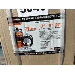 TMG-AJA20 20 TON AIR HYDRAULIC BOTTLE JACK