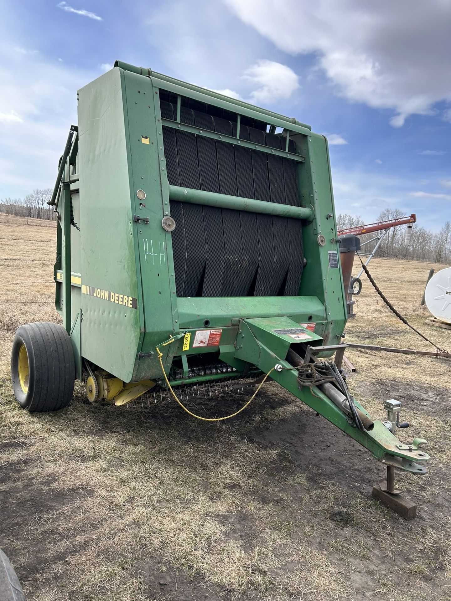 JOHN DEERE 535 ROUND BALER, 540 PTO, S/N OBL - Image 2 of 6