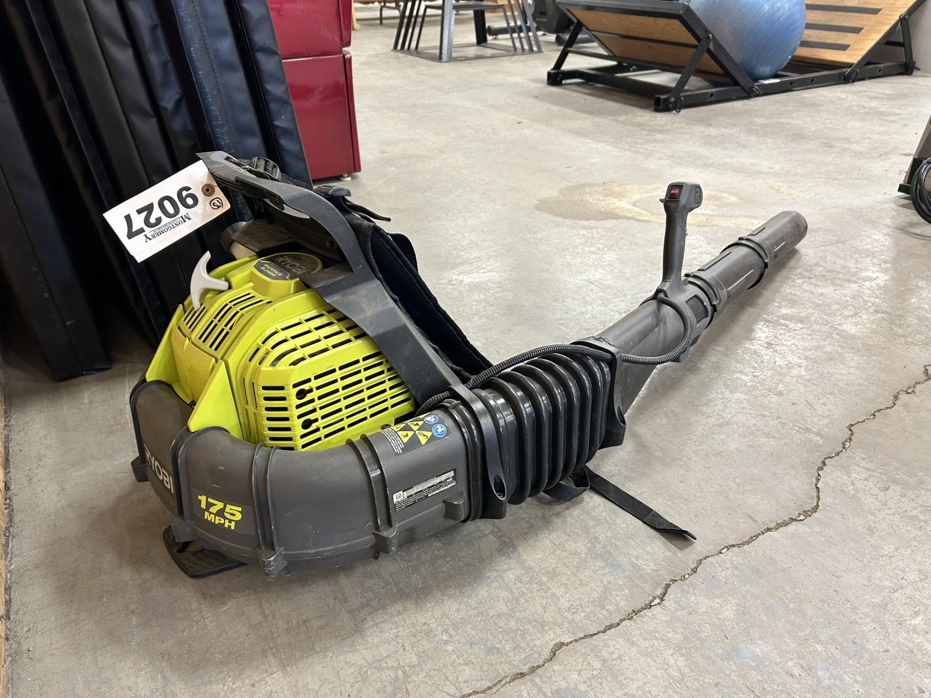 RYOBI 760 CFM GAS POWERED BACKPACK BLOWER - Image 5 of 6